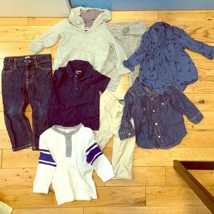 Baby Gap boys clothing bundle.